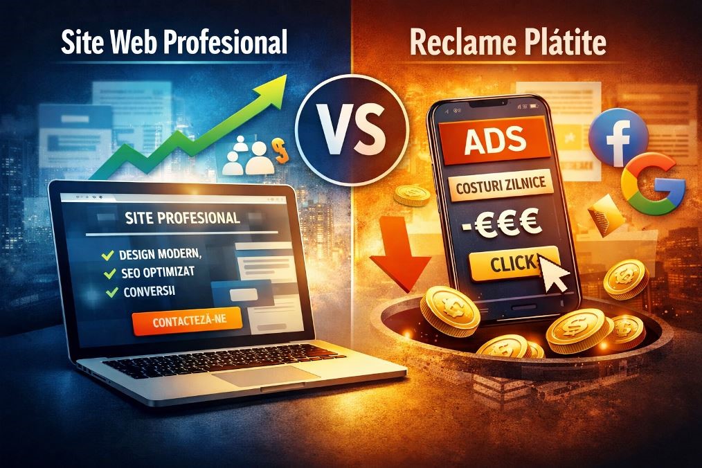 Creare site-uri web profesionale