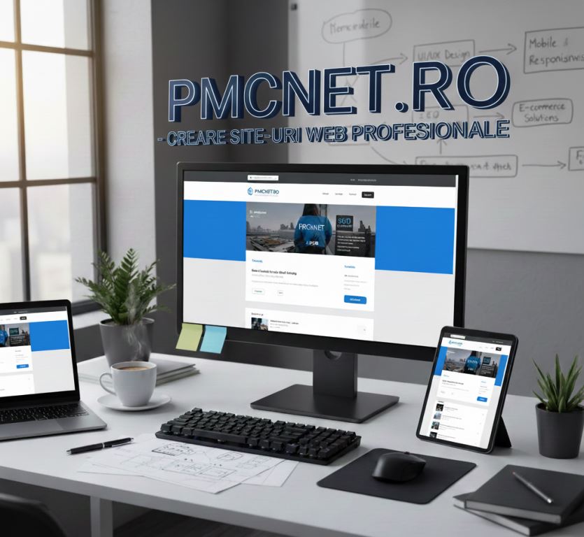 creare site-uri web profesionale