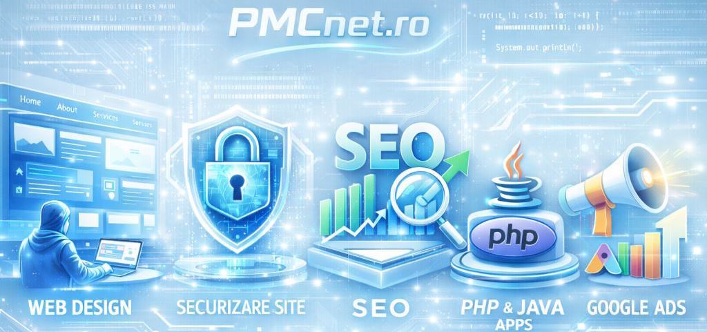 creare site-uri web profesionale